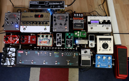 Photo pedalboard Martial Allart