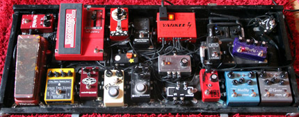 Photo Pedalboard Philippe Bindler