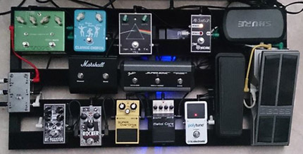 Photo Pedalboard Artiste