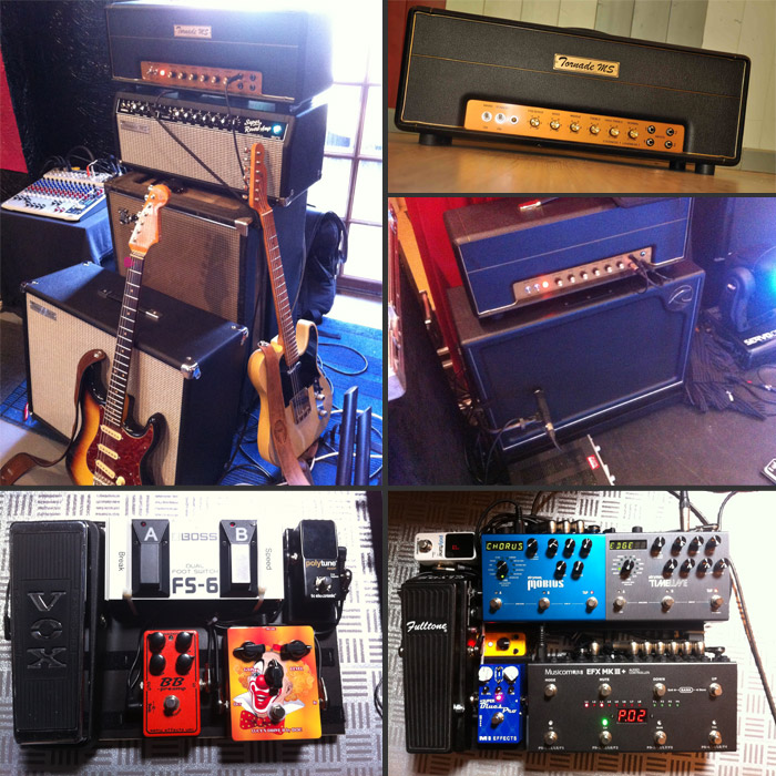 Photo Pedalboard Cyril Cagé