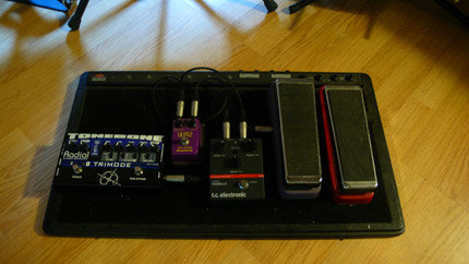 Photo Pedalboard Eric Cervera