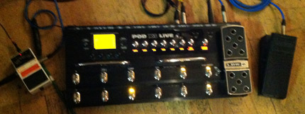 Photo Pedalboard Franck Chentrier