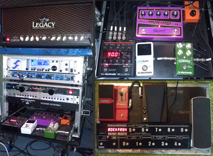 Photo Pedalboard Dorian Ciet