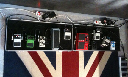 Photo Pedalboard Frédéric De Cecco