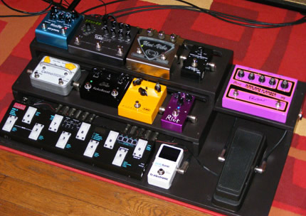 Photo Pedalboard Romuald Dugied