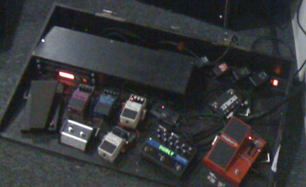 Photo Pedalboard Fred Duquesne