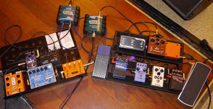 Photo Pedalboard Pierrejean Gaucher