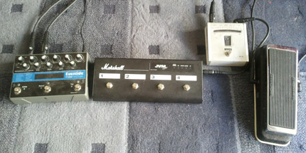 Pedalboard Franck Graziano