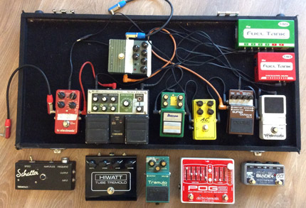 Photo pedalboard Mathis Haug