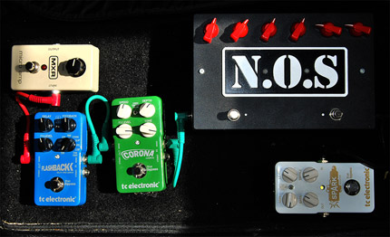 Photo Pedalboard Théo Hoarau