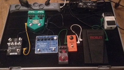 Photo pedalboard Steph Honde