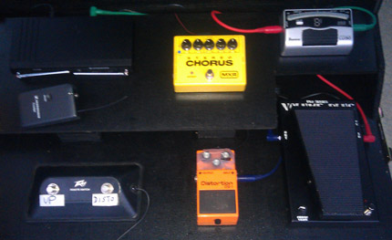 Photo Pedalboard Alex Jok