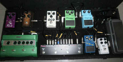 Photo Pedalboard Christian Kramp