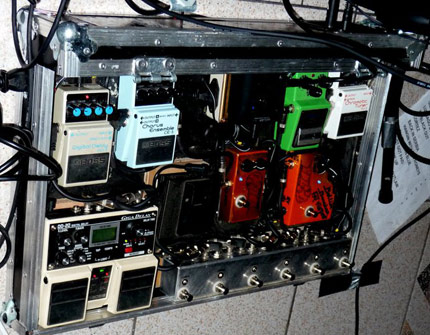 Photo Pedalboard Eric Larmier