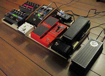 Photo Pedalboard Benjamin Le Jean