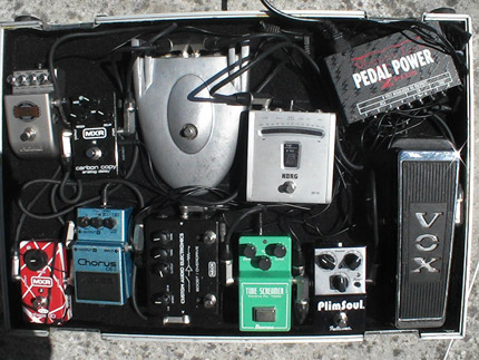 Photo Pedalboard Philippe Letort