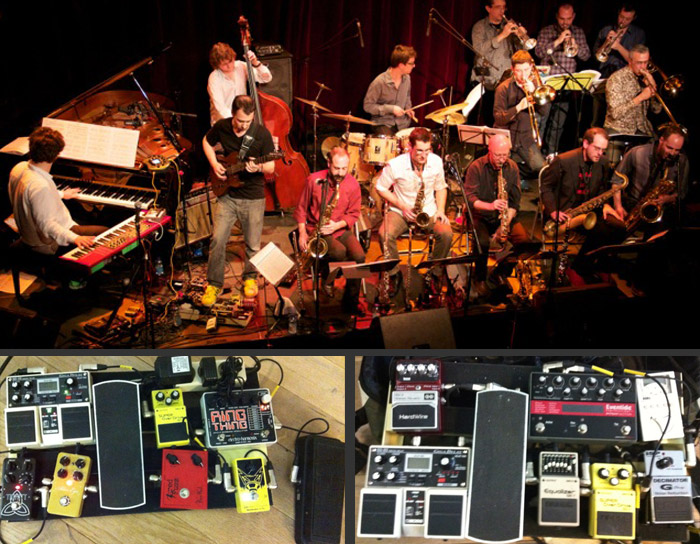 Photo Pedalboard Frédéric Maurin