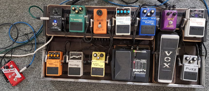 Photo Pedalboard MisterFuzzyB