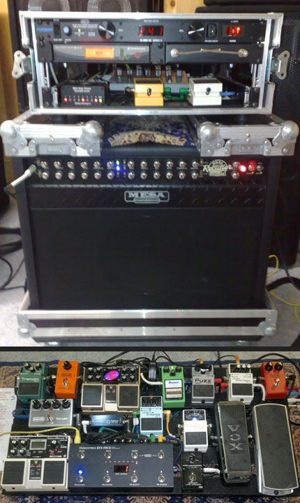 Photo Pedalboard Pierre-Yves Noaille