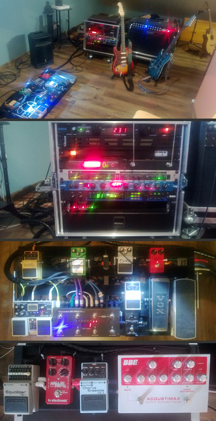 Photo Pedalboard Pierre-Yves Noaille
