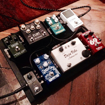 Photo Pedalboard Florent Passamonti