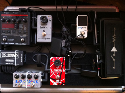 Photo Pedalboard Paul Pavillon