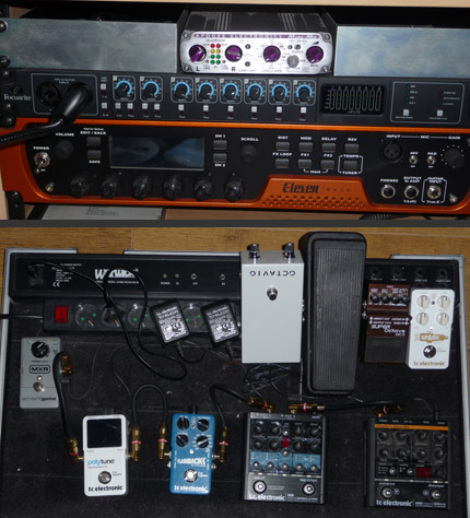 Photo Pedalboard David Perraudin