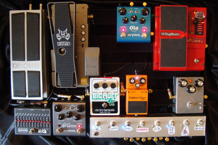 Photo Pedalboard Stéphane Rambaud