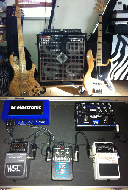 Photo Pedalboard Nicolas Ramplou