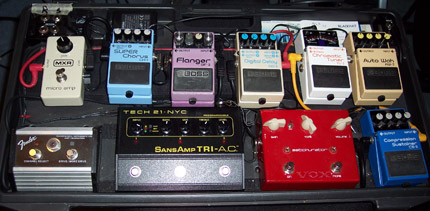 Photo Pedalboard Pierre Reeds