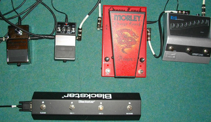 Photo Pedalboard Steve Richard