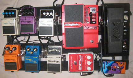 Photo Pedalboard Antoni Rosetto