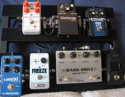 Photo Pedalboard Antonin Rubatat