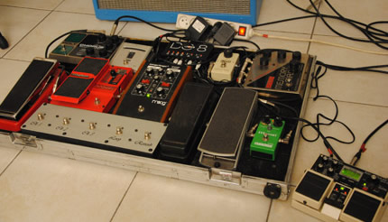 Photo Pedalboard Vincent Sexauer