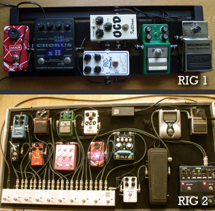 Photo Pedalboard Jean-François Soubelet