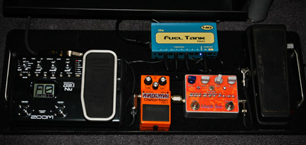 Photo Pedalboard Pascal Vigne