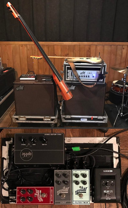 Photo Pedalboard Dylan Wilson