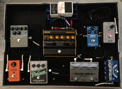 Photo Pedalboard Xavier Zolli