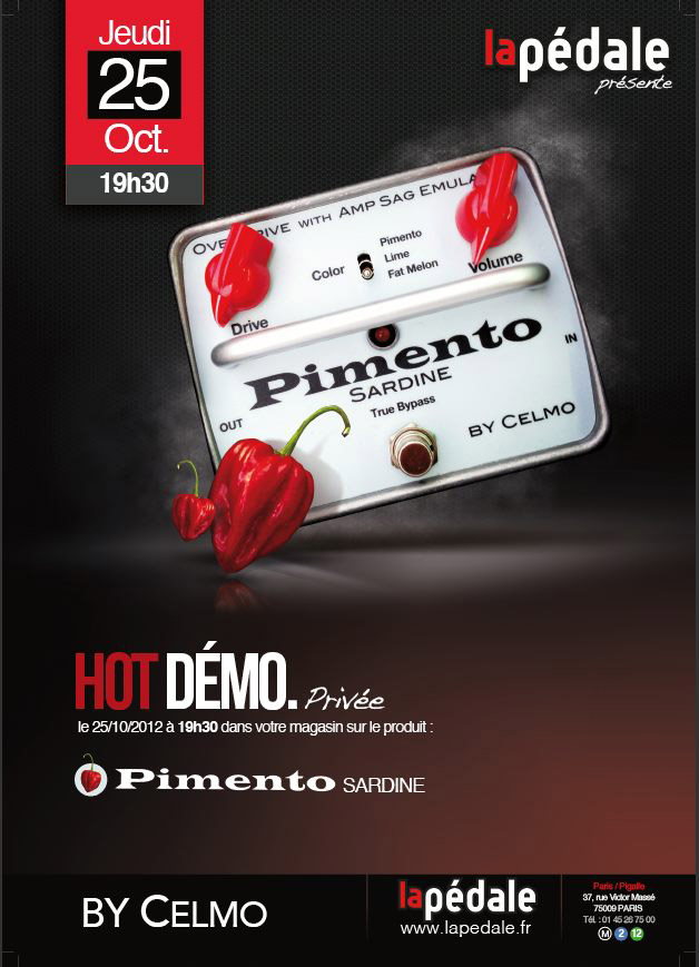 Flyer La Pedale Demo Celmo